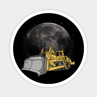 Dozer In Space Magnet